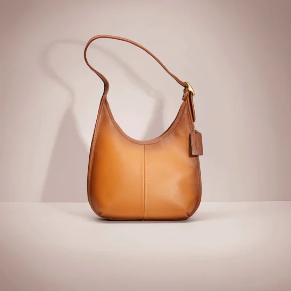 Coach Ergo Shoulder Bag In Original Natural Leather - Picture 9 of 16